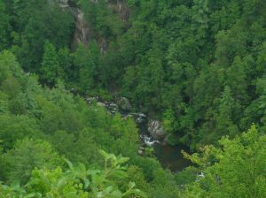 River's Winding Roll Down Below